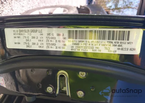 2013 Ram 1500 Sport from USA, damaged, VIN 1C6RR7MT9DS723163